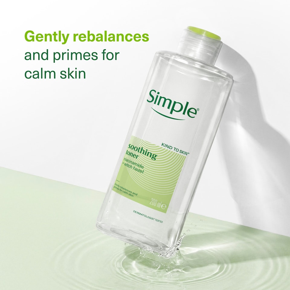 image 1 of Simple Kind to Skin Soothing Toner 400ml