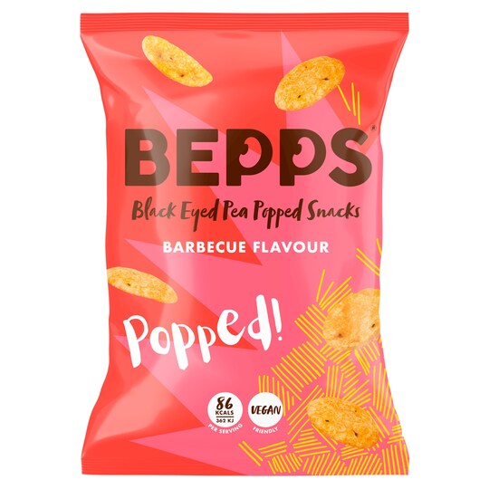 Bepps Popped Chickpea Snacks Barbecue 70G