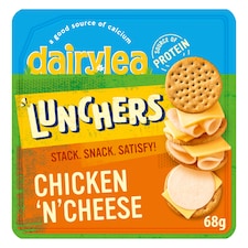 Dairylea Lunchers Chicken & Cheese Snacks 68g