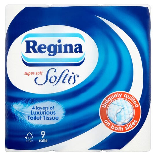 Regina Softis 9 Roll Tesco Groceries