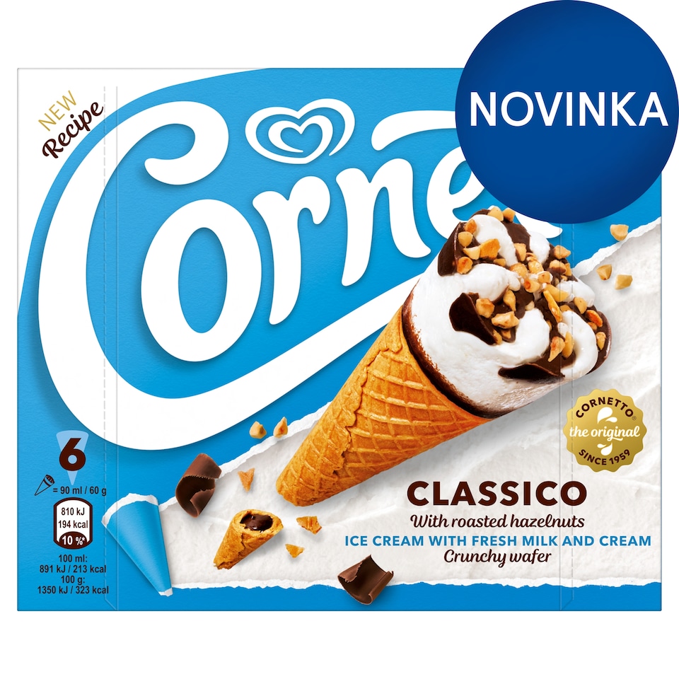 image 1 of Cornetto Classico 6 x 90 ml (540 ml)