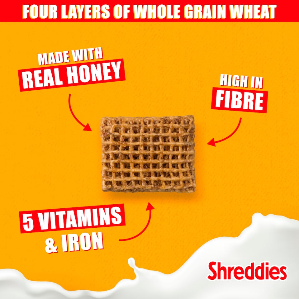 image 1 of Nestle Shreddies The Honey One Cereal 460G