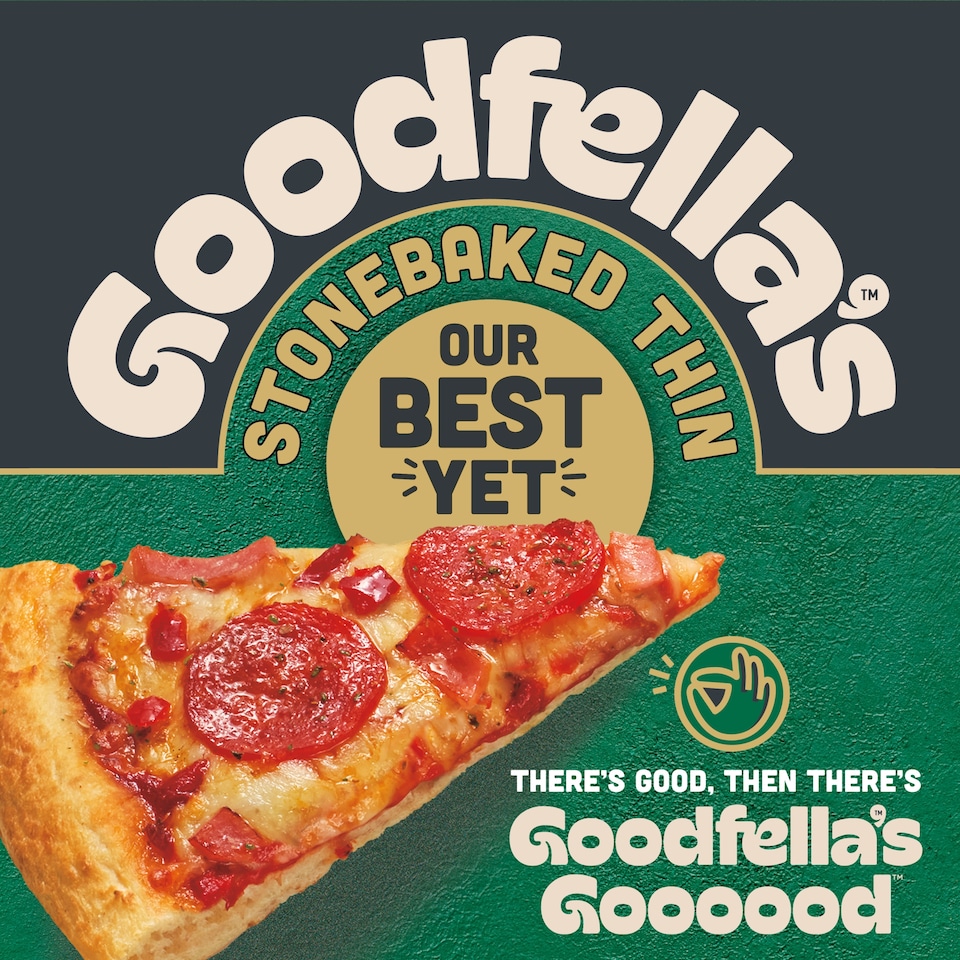 image 1 of G/Fella's Stonebake Thin Italian Hot Pizza 353G