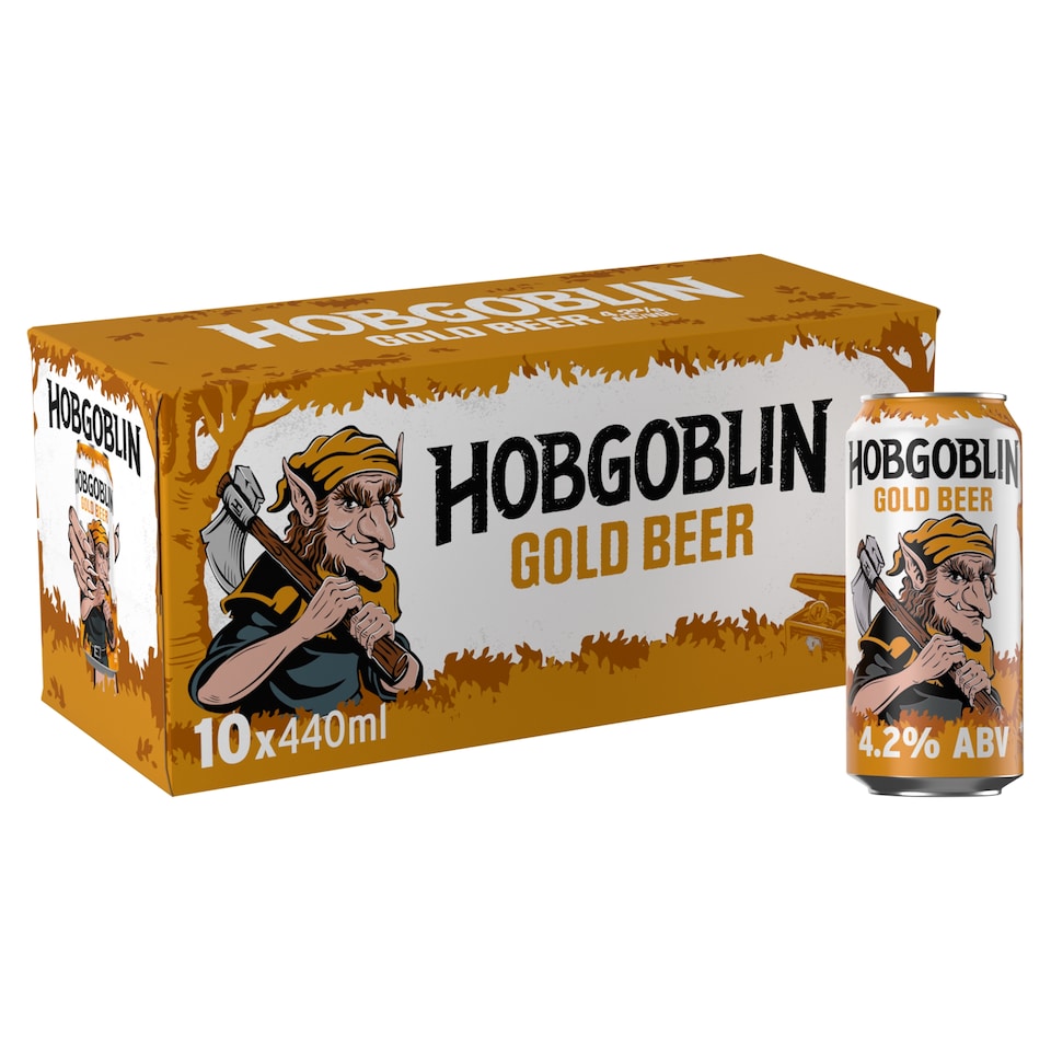 image 1 of Hobgoblin Gold Beer 10 x 440ml
