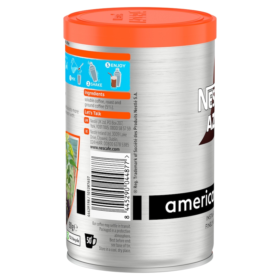 image 1 of Nescafe Azera Americano Intense Instant Coffee 90g