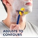 image 2 of Gillette Blue 3 Disposable Razors 4 Pack