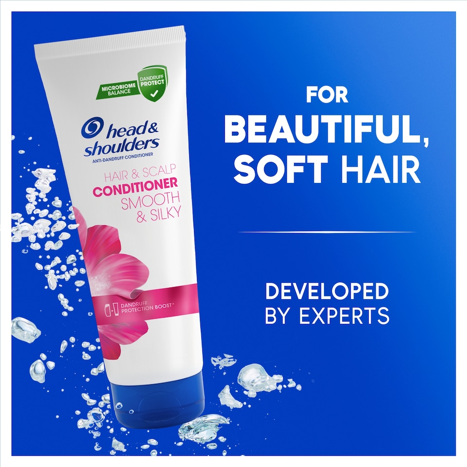 image 1 of Head & Shoulders Smooth & Silky Hair Conditioner 275ml