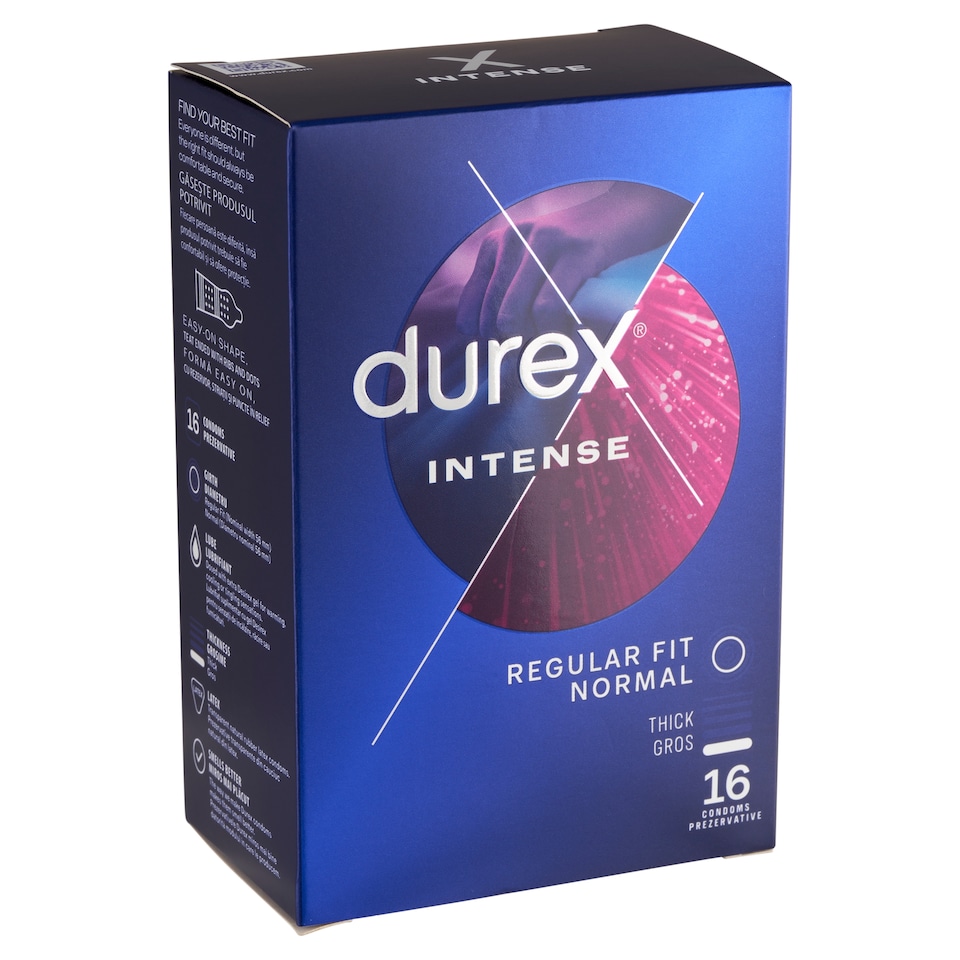 Durex Intense óvszer 16 db  1. kép