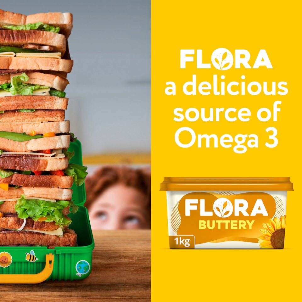 image 1 of Flora Buttery Spread with Natural Ingredients 1KG