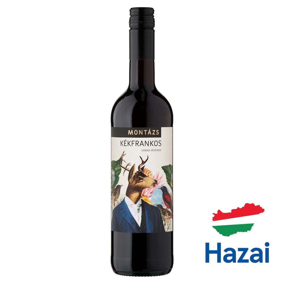 image 1 of Montázs Felső-Magyarországi Kékfrankos Dry Red Wine 12% 0,75 l