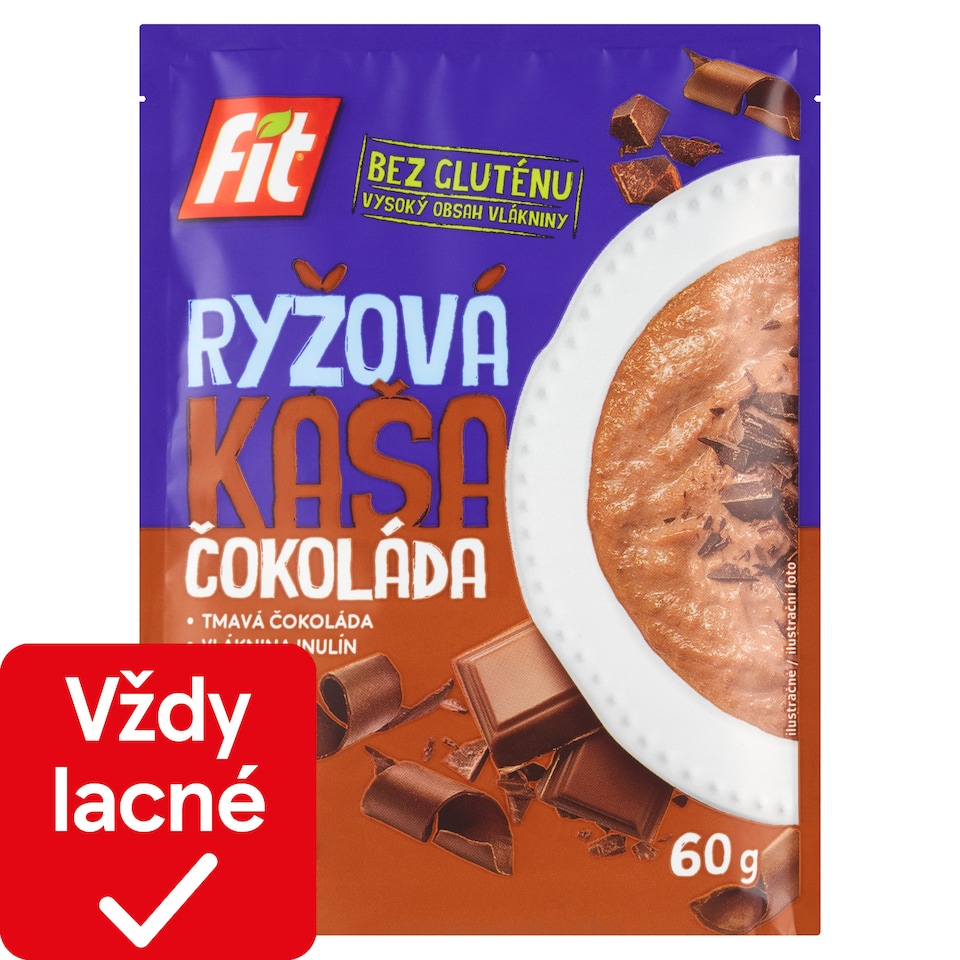 obrázok 1 z Fit Ryžová kaša čokoláda 60 g