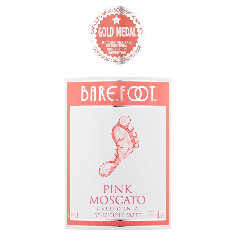 image 1 of Barefoot Pink Moscato 75Cl