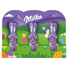 Milka zajíček mléčná čokoláda 3 x 15g