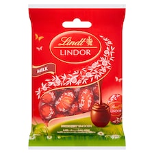 Lindt Lindor Milk Chocolate Eggs 80G