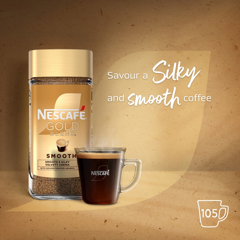 image 1 of Nescafe Gold Blend Smooth Instant Coffee 190g