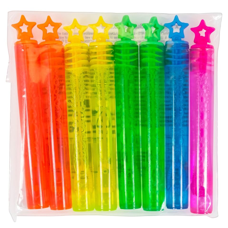 Mini Star Bubbles 8 Pack