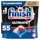 image 1 of Finish Ultimate All In One Dishwasher Tablets - Fresh 55 Pack 709.5g