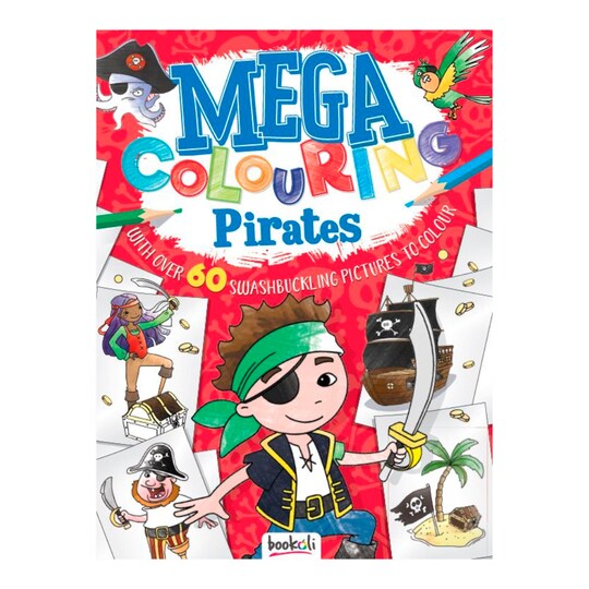 Mega Colouring Pirates/Mermaids Tesco Groceries