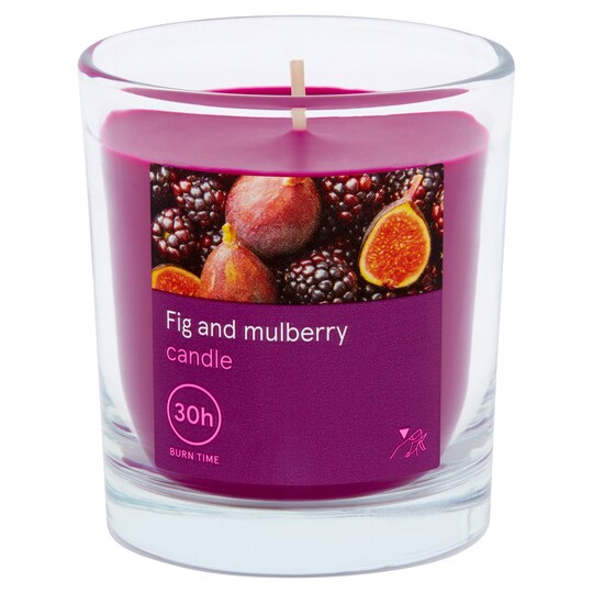 Tesco Fig & Mulberry Filled Candle Tesco Groceries