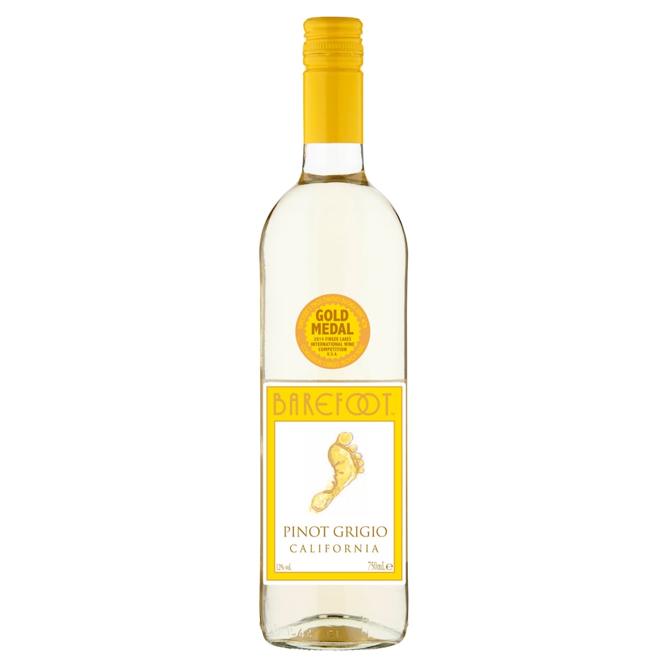 image 1 of Barefoot Pinot Grigio 75Cl