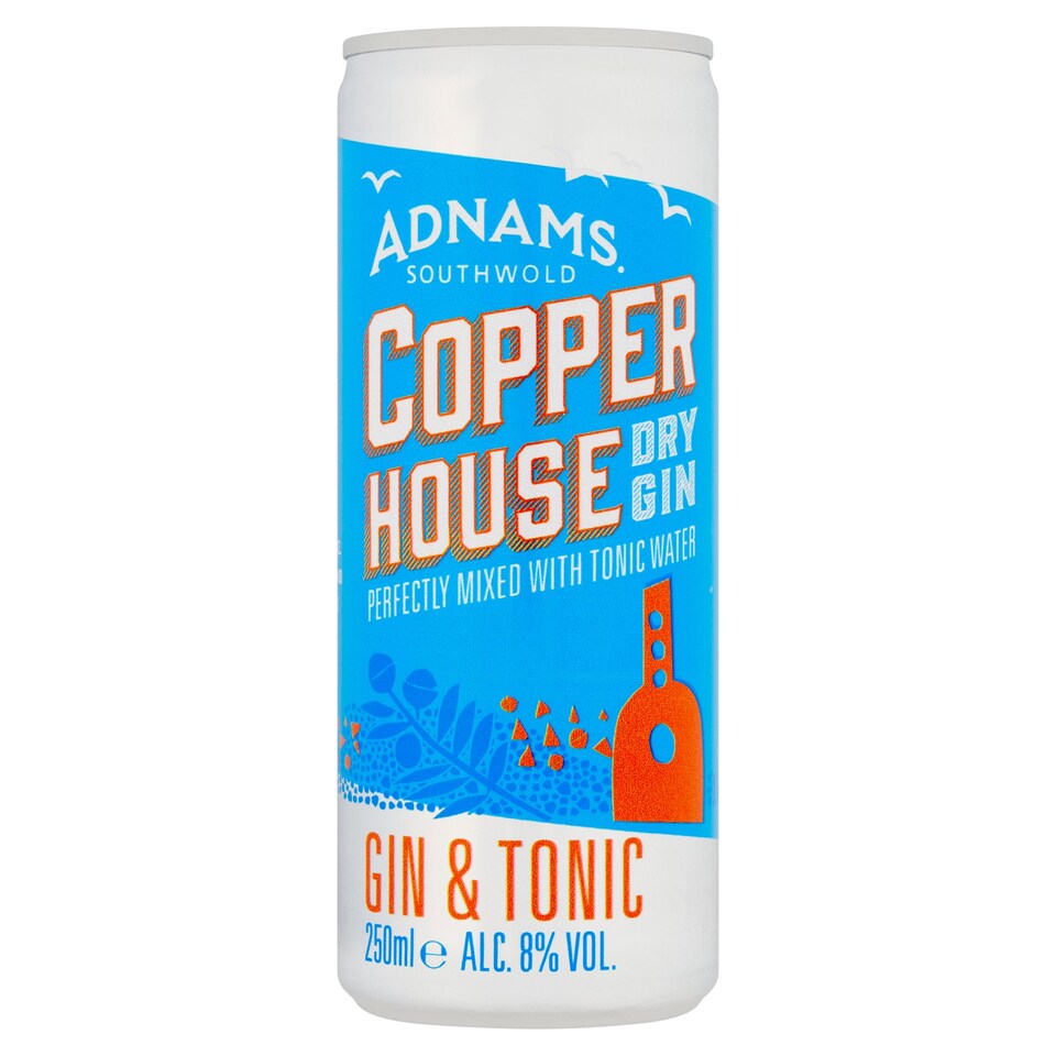 Adnams Copper House Gin and Tonic 250ml 