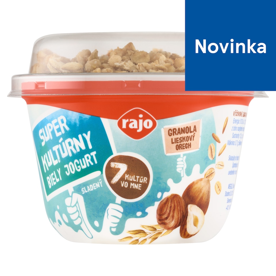 image 1 of Rajo Super Cultured White Yogurt Granola Hazelnut 160 g
