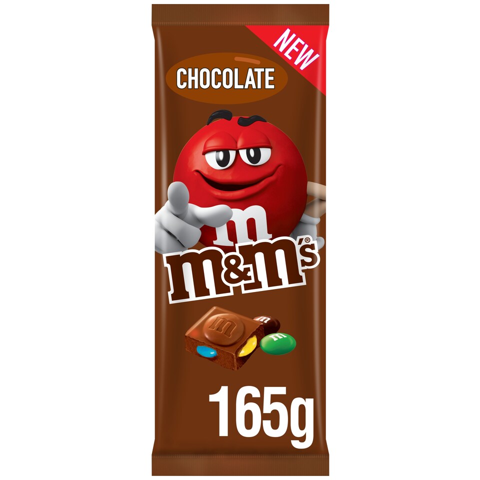 M&M's Milk Chocolate Block 165G