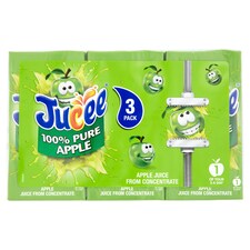 Jucee 100% Pure Apple Juice 3X200ml