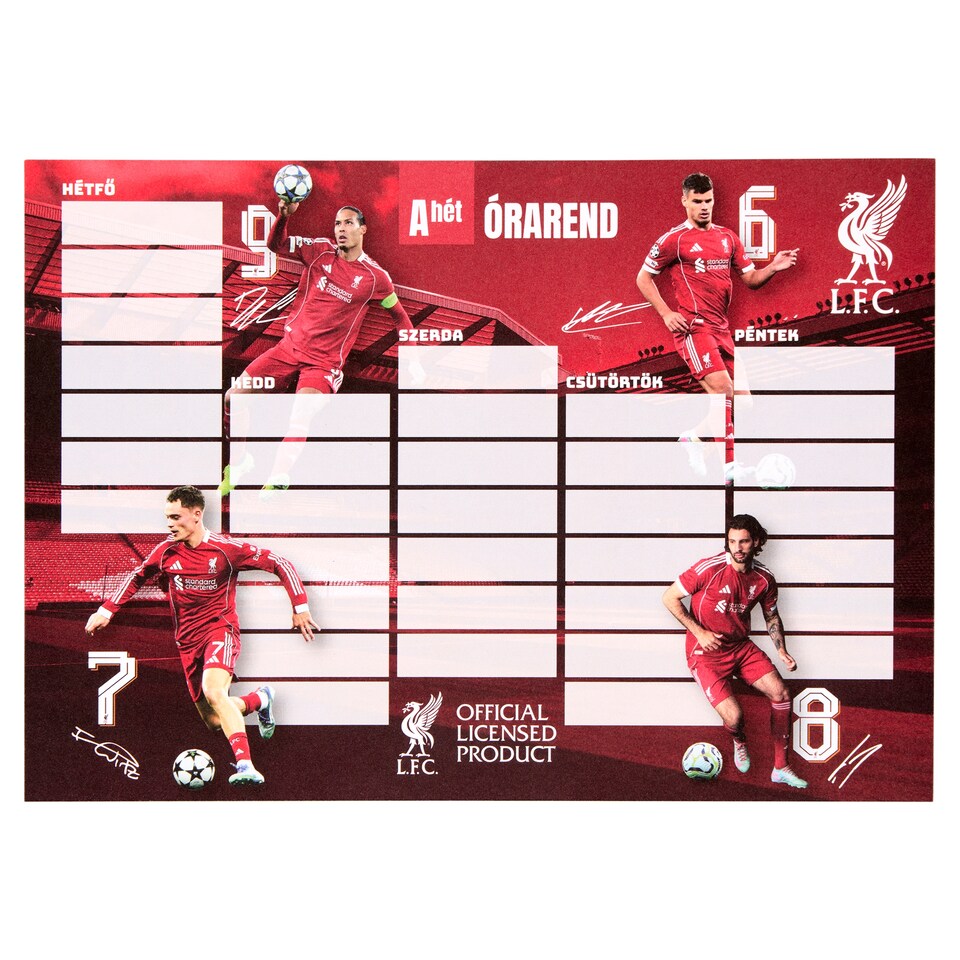 L.F.C. Timetable 