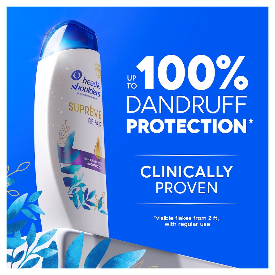 image 1 of Head & Shoulders Supreme Repair Anti Dandruff Shampoo 400ml