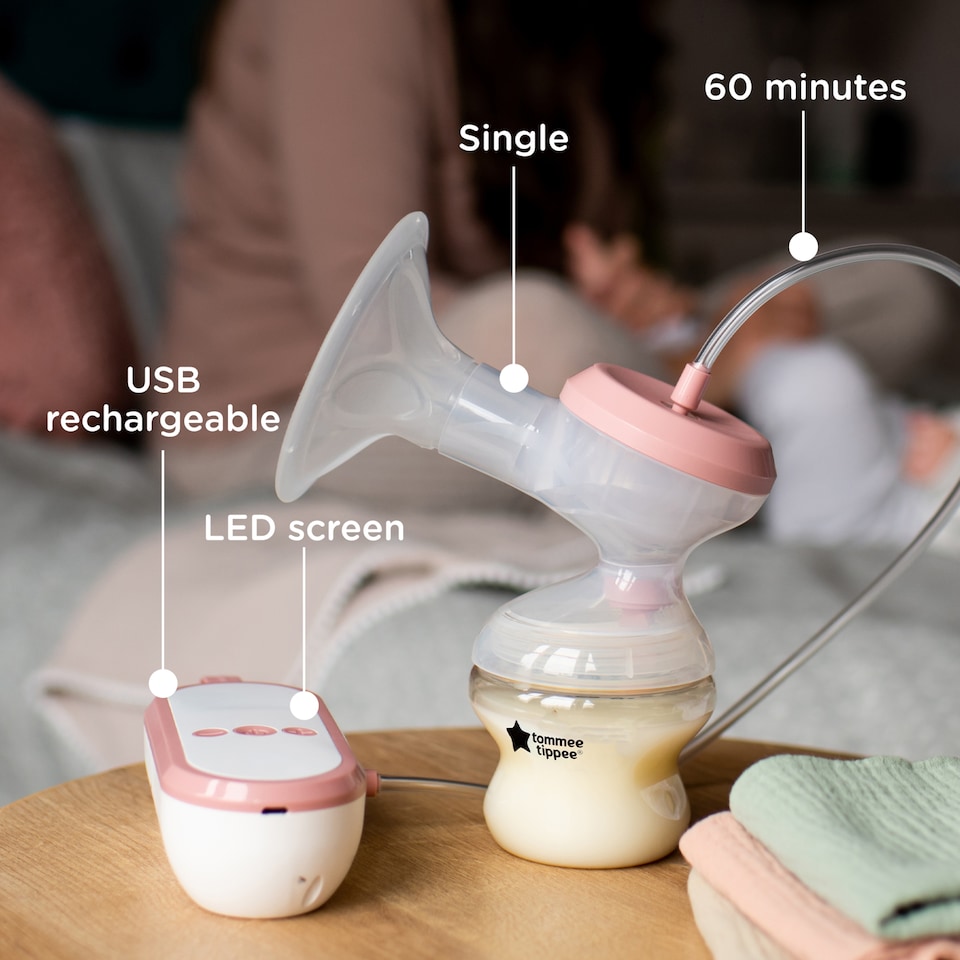 image 1 of Tommee Tippee Single Electric Breast Pump