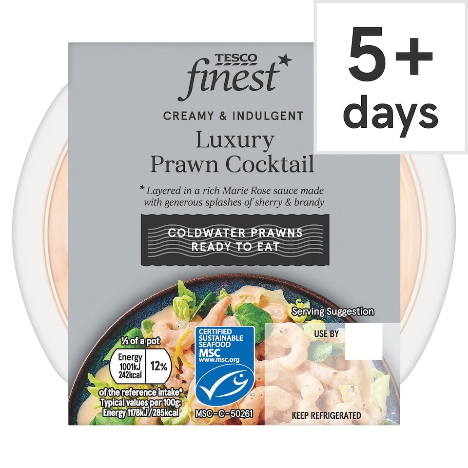Tesco Finest Prawn Cocktail 170G