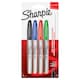 image 1 of Sharpie Permanent Markers, Fine Point, Assorted, 4 Count