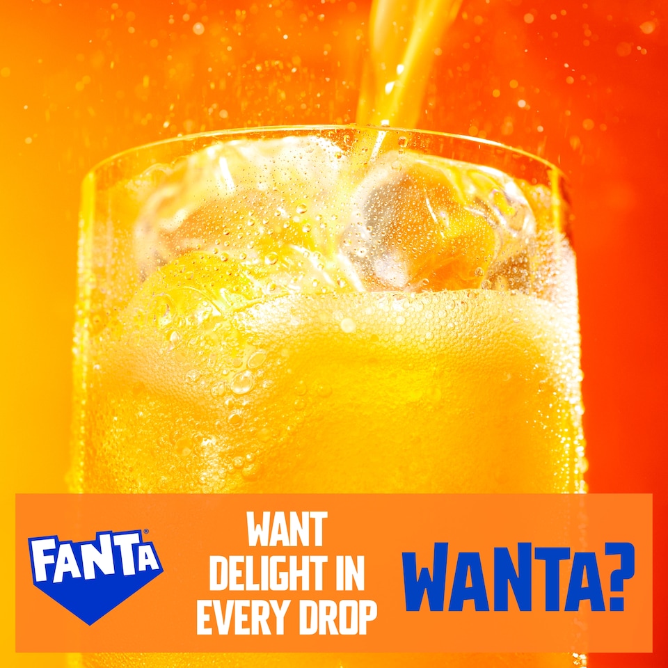image 1 of Fanta Orange Mini 6x200ml