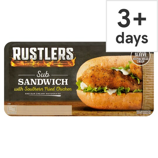 Rustlers Southern Fried Chicken 158G - Tesco Groceries