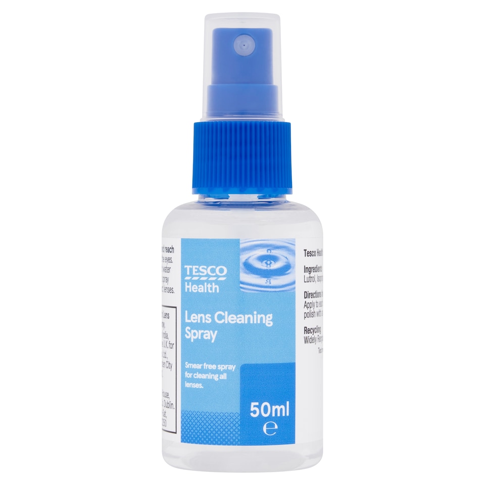 Tesco Health Lens Cleaning Spray