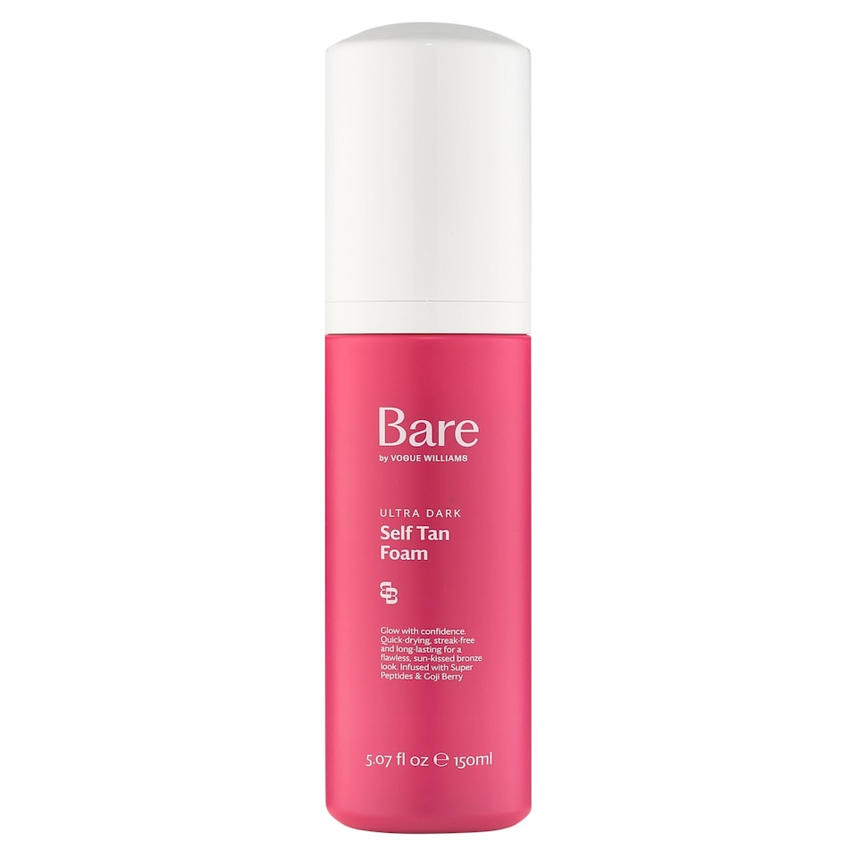 Bare by Vogue Williams Self Tan Foam Ultra Dark 150ml