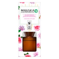 Airwick Botanica Air Freshener Reed Diffuser Rose & Geranium 80ml