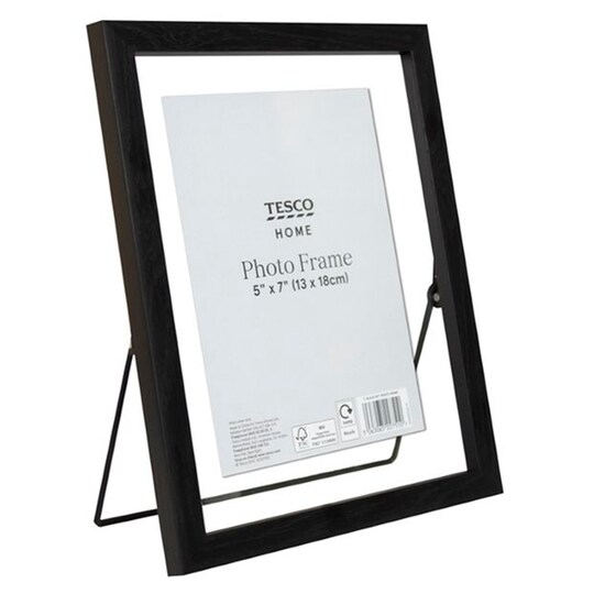 Tesco Black Photo Frame 5X7 Tesco Groceries