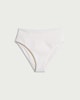 image 4 of F&F High Waisted Bikini Bottoms in Cream