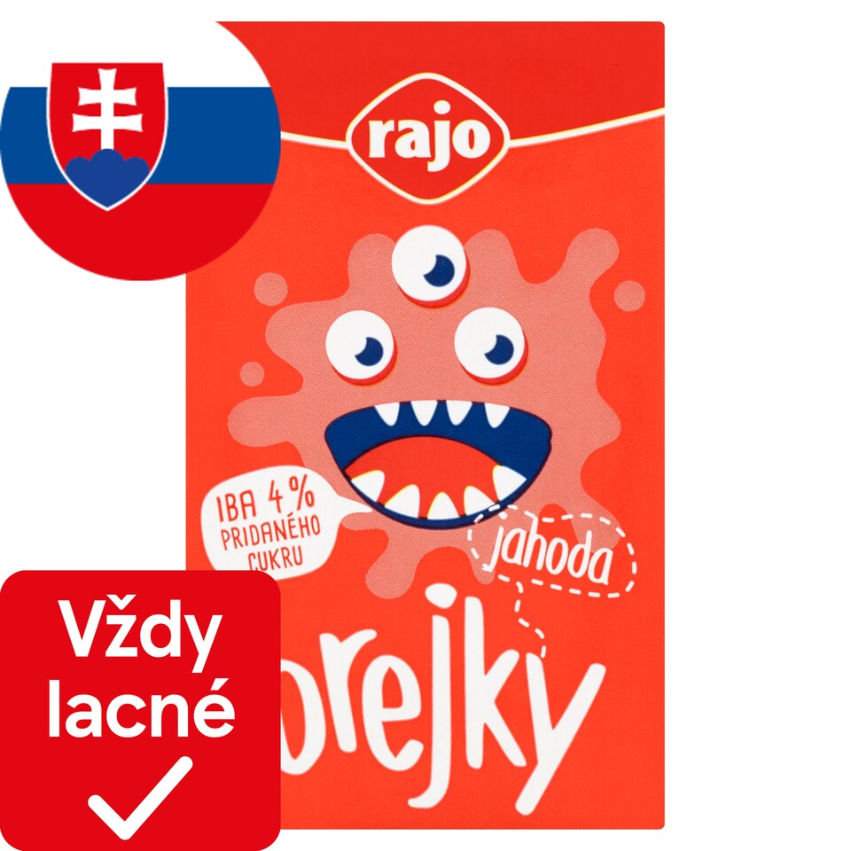 image 1 of Rajo Brejky Strawberry 250 ml
