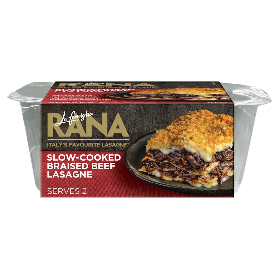 image 1 of La Famiglia Rana Slow Cooked Braised Beef Lasagne 700g
