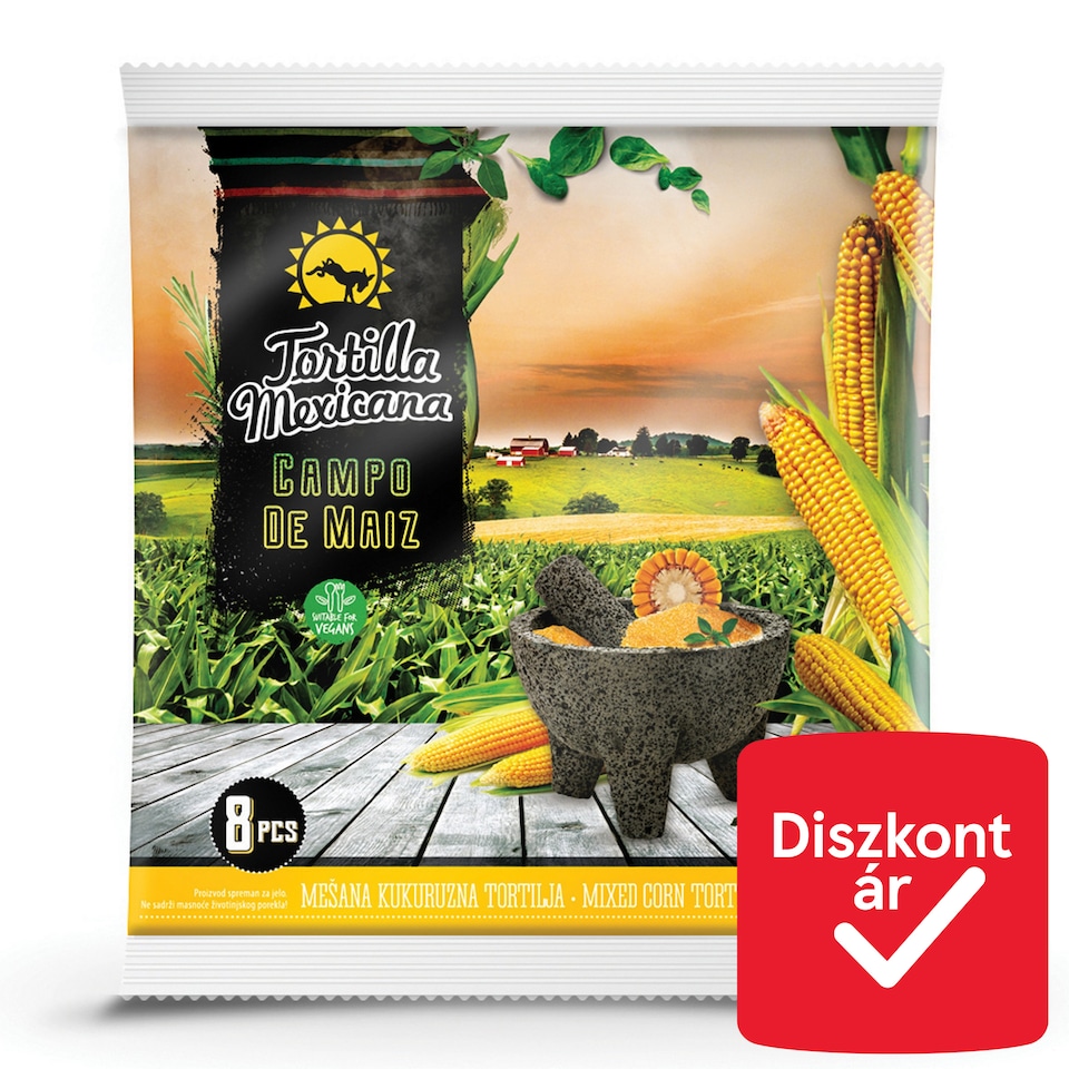 Tortilla Mexicana kukoricás tortilla 320 g