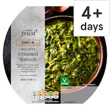 Tesco Finest Dine In Creamed Spinach 250g