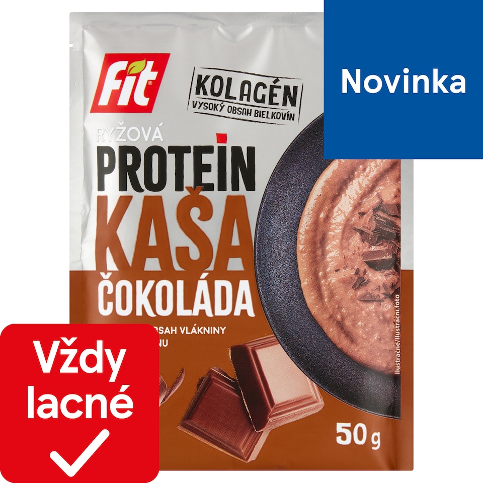 obrázok 1 z Fit Protein ryžová kaša čokoláda 50 g