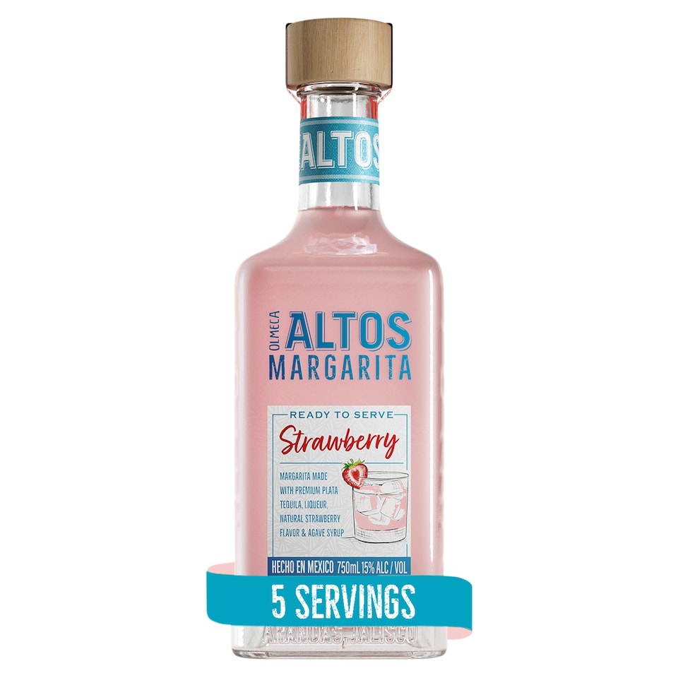 Olmeca Altos Margarita Strawberry 750ml