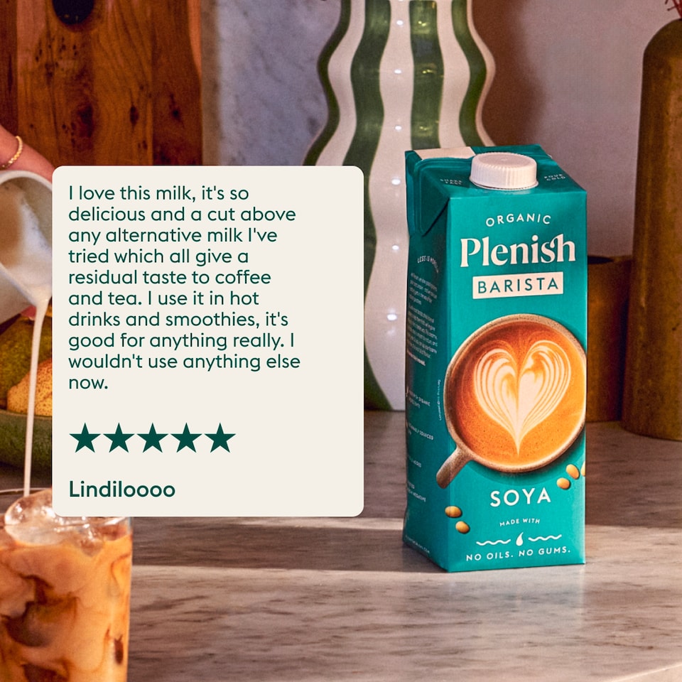 image 1 of Plenish Organic Barista Soya 1L