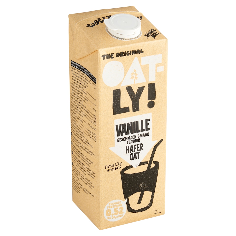 obrázok 1 z Oatly! Ovsený nápoj s vanilkovou príchuťou 1 l