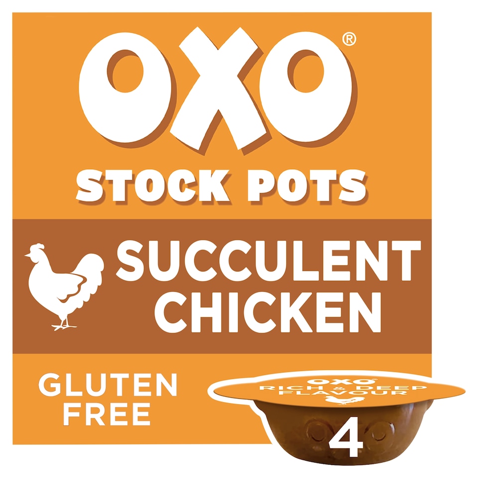 image 1 of Oxo Stock Pots Succulent Chicken with Bay & Parsley 4 x 20g (80g)