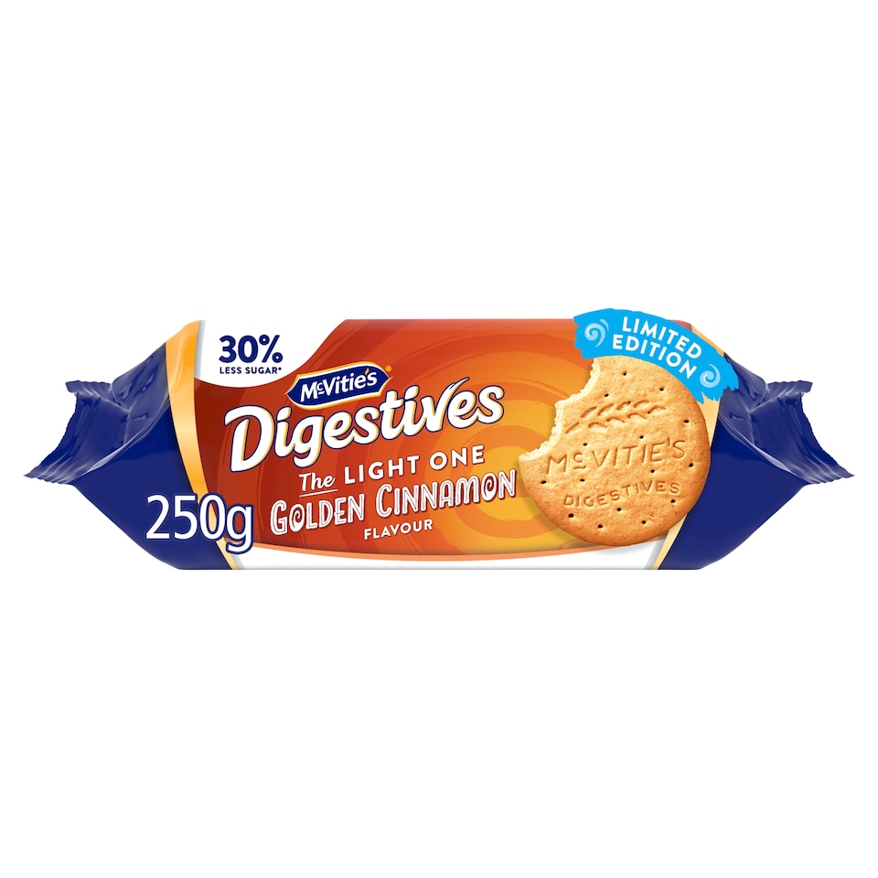 image 1 of McVitie's Digestives Light One Cinnamon Flavour 250g